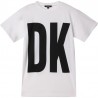 T-shirt dla dziewczynek DKNY D35R32-10B kolor biały