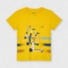 Koszulka z krótkim rękawem chłopięca Mayoral 3037-27 żółty