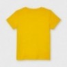 Koszulka z krótkim rękawem chłopięca Mayoral 3037-27 żółty