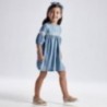 Sukienka jeansowa dziewczęca Mayoral 3942-5 Niebieski