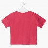 Koszulka z krótkim rękawem dziewczęca Losan 114-1680AL-075 kolor Fuksja