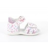 Sandały dla dziewczynek Primigi 7411822 kolor biały/fiolet