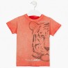 Koszulka z krótkim rękawem chłopięca Losan 115-1024AL-074 kolor Pomarańczowy