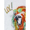 Koszulka z krótkim rękawem dla chłopca Losan 115-1204AL-582 kolor Szary