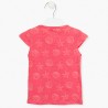 Koszulka z cekinami dziewczęca Losan 116-1020AL-510 kolor Różowy