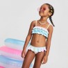 Bikini z falbankami dla dziewczynek Losan 116-4047AL-030 kolor Tęczowy