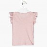 Koszulka z falbankami dziewczęca Losan 116-1010AL-718 kolor Różowy