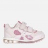 Sneakersy dziewczęce Geox B1585A-0BC14-C8004 kolor różowy