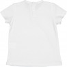 Koszulka z krótkim rękawem dziewczęca Birba&Trybeyond 24036-15A kolor Biały