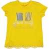 Koszulka z krótkim rękawem dla dziewczynki Birba&Trybeyond 24042-35F kolor Żółty