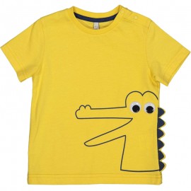 Koszulka dla chłopców Birba&Trybeyond 24093-35I kolor żółty