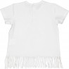 Koszulka dla dziewczynek Birba&Trybeyond 24098-15A kolor biały