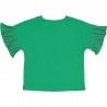 t-shirt bawełniany dziewczęcy Birba&Trybeyond 24410-25P kolor zielony