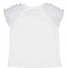t-shirt z krótkim rękawem dla dziewczyn Birba&Trybeyond 24411-15A kolor krem