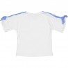t-shirt z cekinami dla dziewczyn Birba&Trybeyond 24415-15A kolor biały