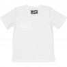 koszulka z kieszonką chłopięca Birba&Trybeyond 24433-15A kolor biały