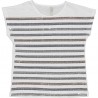 t-shirt z cekinami dla dziewczyn Birba&Trybeyond 24445-10E kolor krem