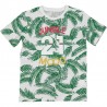 t-shirt z krótkim rękawem dla chłopców Birba&Trybeyond 24468-92Z kolor biały/zielony