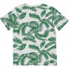 t-shirt z krótkim rękawem dla chłopców Birba&Trybeyond 24468-92Z kolor biały/zielony