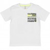 t-shirt z krótkim rękawem dla chłopców Birba&Trybeyond 24486-15A kolor biały