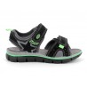 Sandály se zapínáním na suchý zip z chlapecké kolekce Primigi, sezóna jaro léto léto kód 7398100 černá.