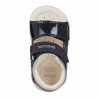 Sandały dziewczęce Geox B1538A-010AJ-C0673 kolor granatowy/srebrny