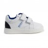 Sneakersy chłopięce HUGO BOSS J09146-871 kolor biały