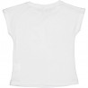 t-shirt z krótkim rękawem dla dziewczyn Birba&Trybeyond 24491-15A kolor biały