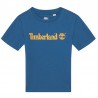 Koszulka z krótkim rękawem chłopięca TIMBERLAND T25S28-836 kolor niebieski