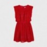 Sukienka z haftem dziewczęca Mayoral 6919-71 czerwony