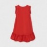 Sukienka popelinowa dziewczynka Mayoral 6928-66 czerwony