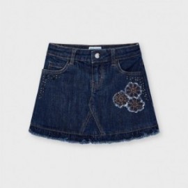 Spódnica jeansowa dla dziewczynki Mayoral 3904-36 granatowy