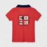 Koszulka polo chłopięca Mayoral 3104-52 czerwony