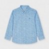 Koszula w mini wzory chłopięca Mayoral 3131-94 Niebieski