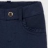 Spodnie bawełniane dziewczęce Mayoral 550-62 Granatowy