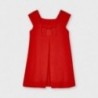 Sukienka z nadrukiem dziewczęca Mayoral 3956-27 Czerwony