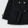 Płaszcz dla dziewczynki Mayoral 3487-62 Czarny