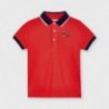 Koszulka polo z krótkim rękawem chłopięca Mayoral 3107-85 Czerwony