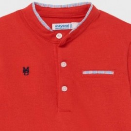 Koszulka polo ze stójką chłopiec Mayoral 1111-44 Czerwony