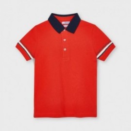 Koszulka polo dla chłopców Mayoral 3103-48 Czerwony