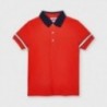 Koszulka polo dla chłopców Mayoral 3103-48 Czerwony
