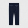 Spodnie lniane dla chłopca Mayoral 3565-42 Granatowy