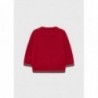 Mayoral 11-00361-022 Sweter rozsuwany chłopięcy 361-22 czerwony