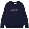 HUGO BOSS J25L96-849 bluza chłopięca kolor navy