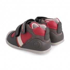 Biomecanics Sneakersy chłopięce 211132-B czerwony