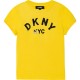 DKNY D35R58-530 Koszulka z krótkim rękawem dziewczęca kolor żółty