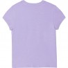 DKNY D35R58-925 Koszulka z krótkim rękawem dziewczęca kolor fioletowy
