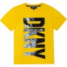 DKNY D25D51-530 Koszulka z krótkim rękawem chłopięca kolor żółty