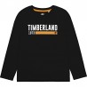 TIMBERLAND T25S36-09B Koszulka z długim rękawem chłopięca kolor czarny