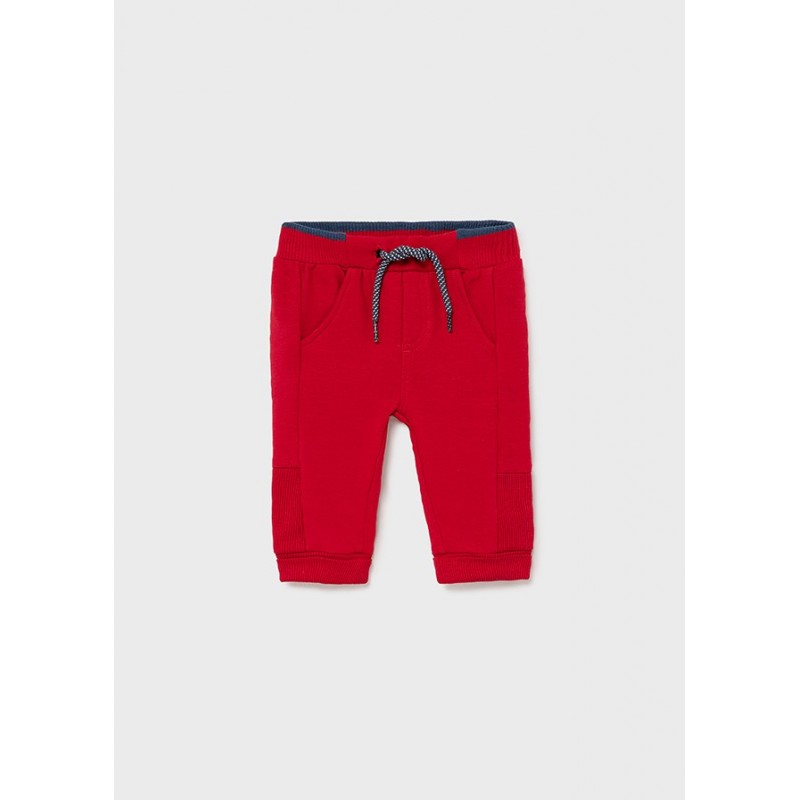 Mayoral 11-00719-055 Długie spodnie chłopięce 719-55 czerwony